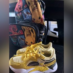 Pokémon Puma shoes. Size 2